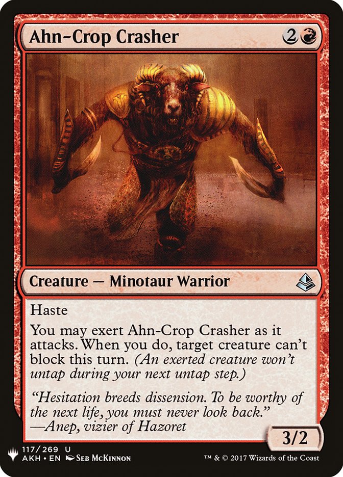 Ahn-Crop Crasher [Mystery Booster] (MB1 833)