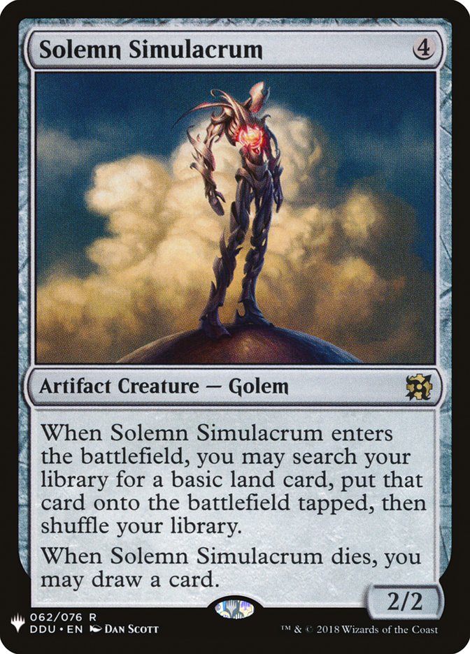 Solemn Simulacrum [Mystery Booster] (MB1 1632)