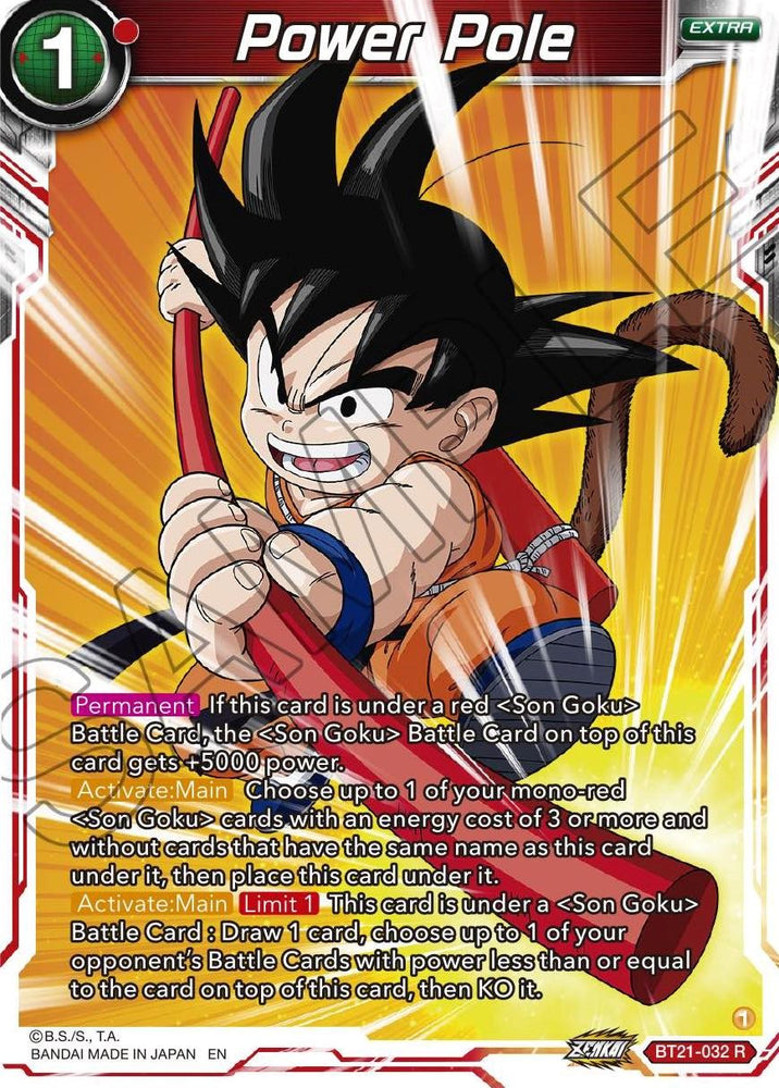 Power Pole (BT21-032) [ZENKAI Series: Set 04]