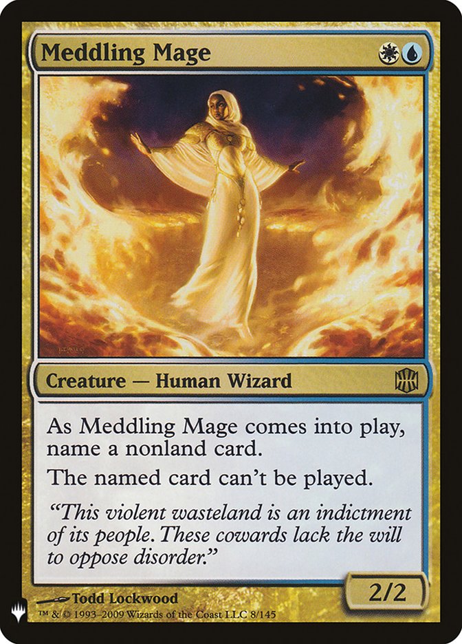 Meddling Mage [Mystery Booster] (MB1 1453)