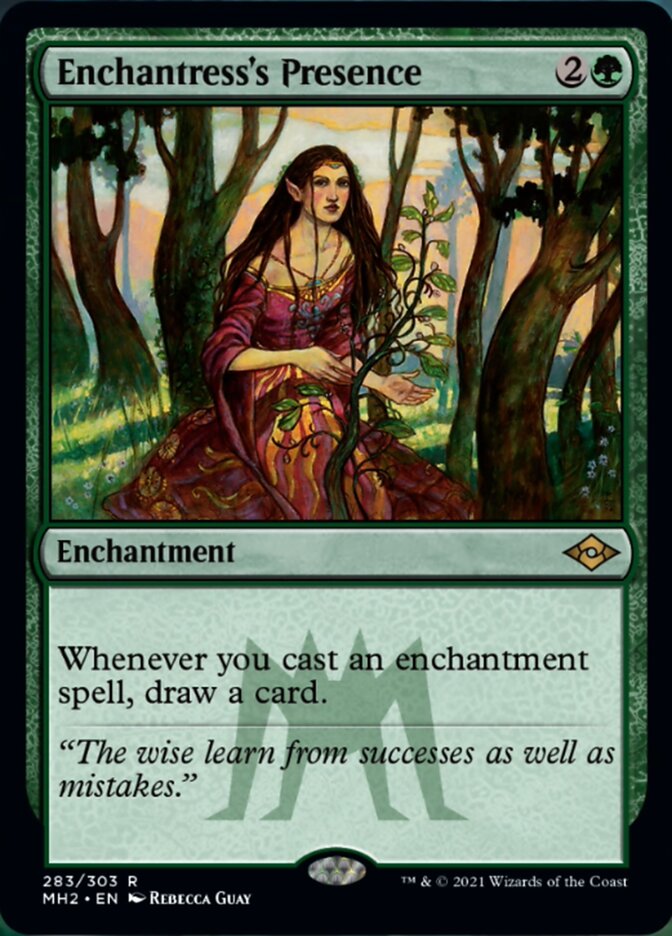 Enchantress's Presence (Etched Foil) [Modern Horizons 2] (MH2 283)
