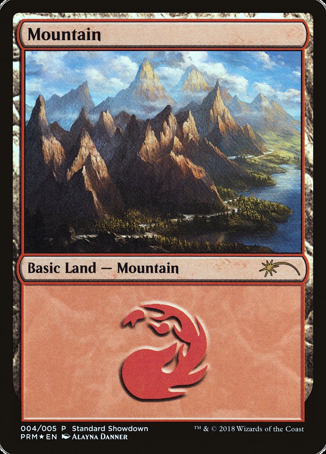 Mountain (#4) [M19 Standard Showdown] (PSS3 4)
