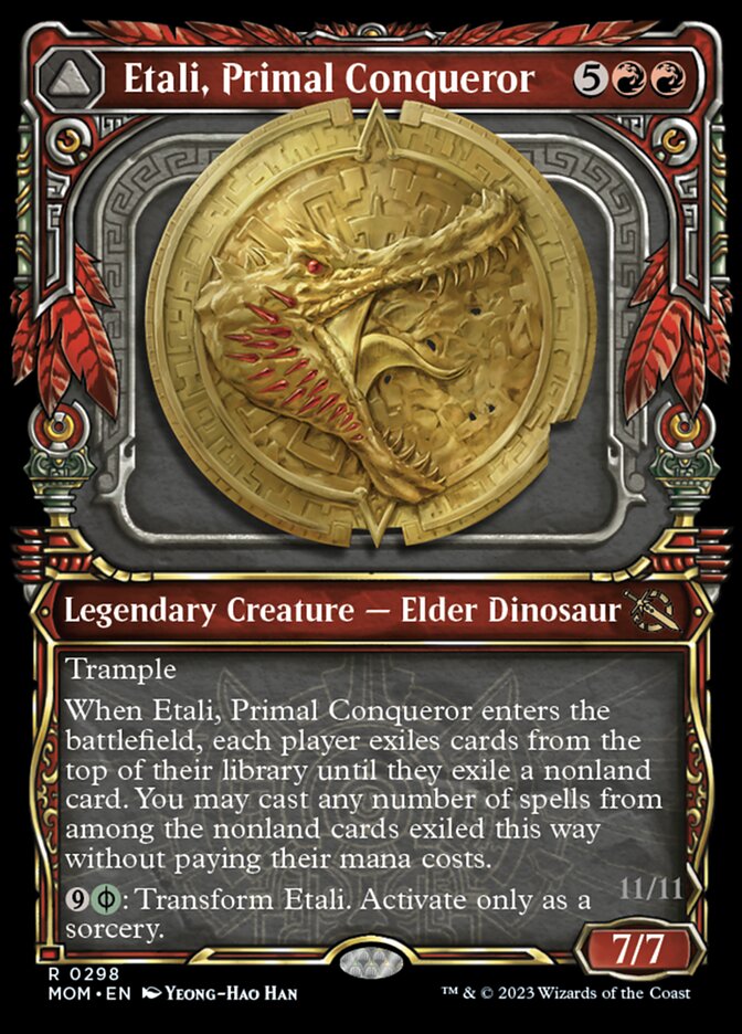 Etali, Primal Conqueror // Etali, Primal Sickness (Multiverse Legends) [March of the Machine]