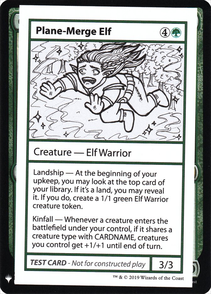 Plane-Merge Elf [Mystery Booster Playtest Cards] (CMB1 83)