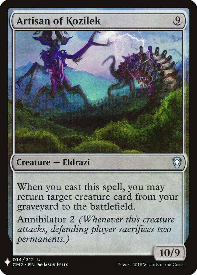 Artisan of Kozilek [Mystery Booster] (MB1 2)