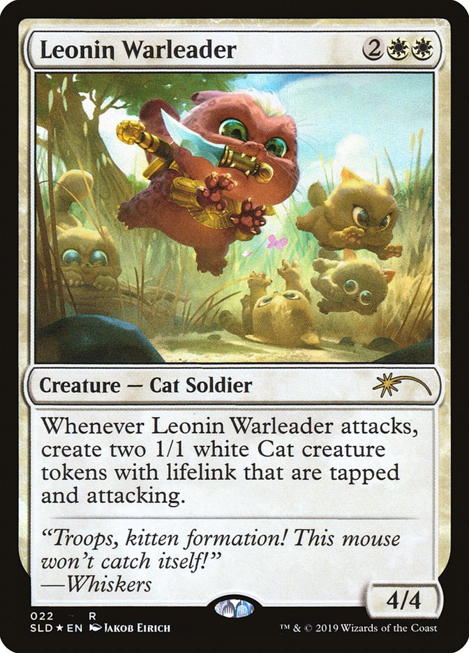 Leonin Warleader [Secret Lair Drop Series] (SLD 22)
