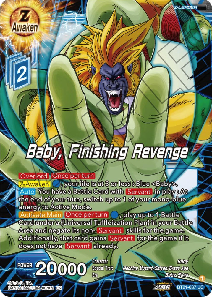 Baby, Finishing Revenge (BT21-037) [ZENKAI Series: Set 04]