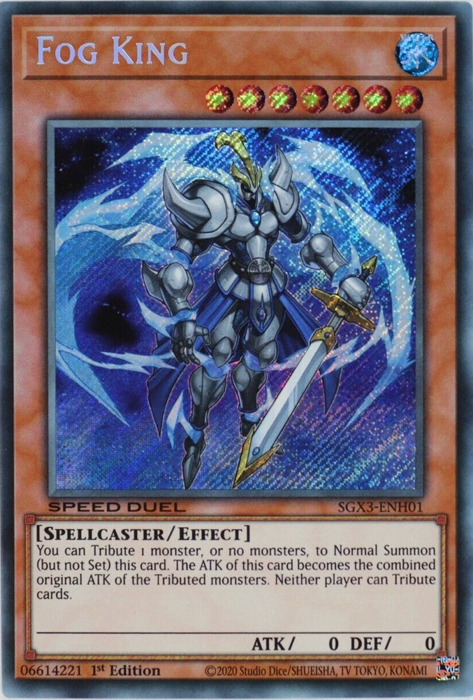 Fog King (Secret Rare) [SGX3-ENH01] Secret Rare