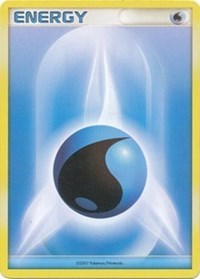 Water Energy (2007 Unnumbered D P Style Non Holo) [League & Championship Cards]