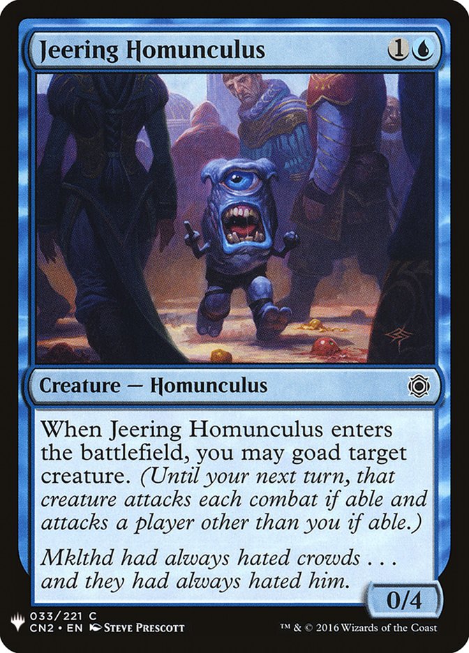 Jeering Homunculus [Mystery Booster] (MB1 409)