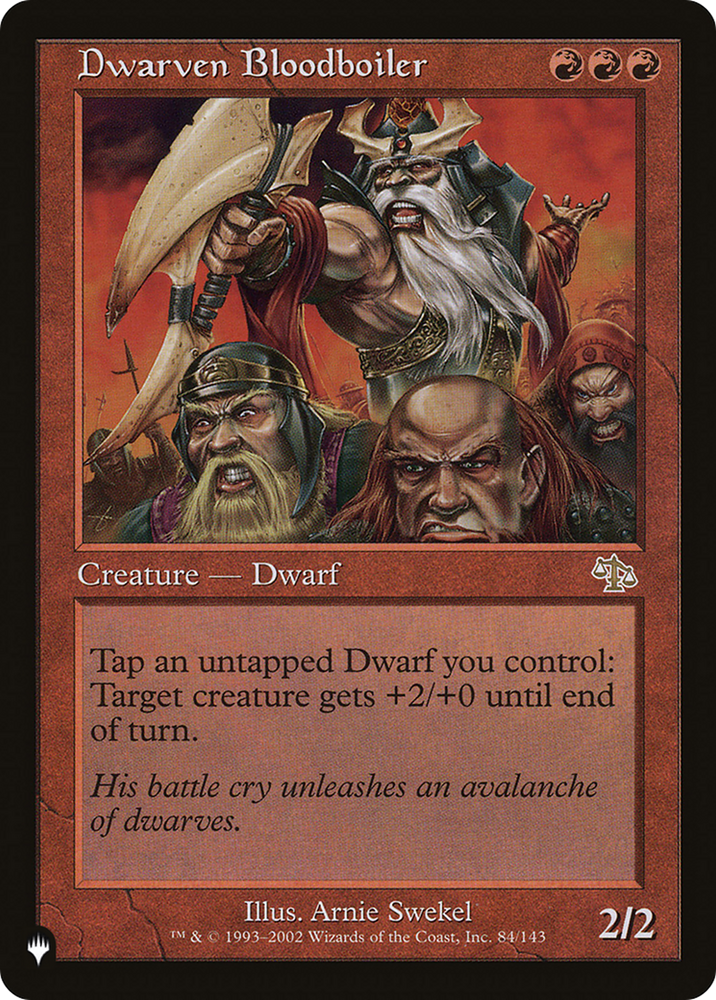 Dwarven Bloodboiler [The List] (LJUD 84)