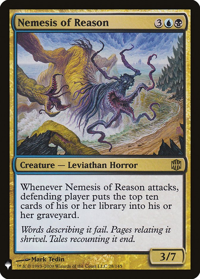 Nemesis of Reason [Mystery Booster] (MB1 1459)