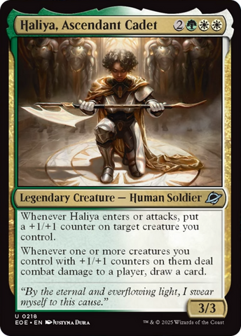 Haliya, Ascendant Cadet [Edge of Eternities]
