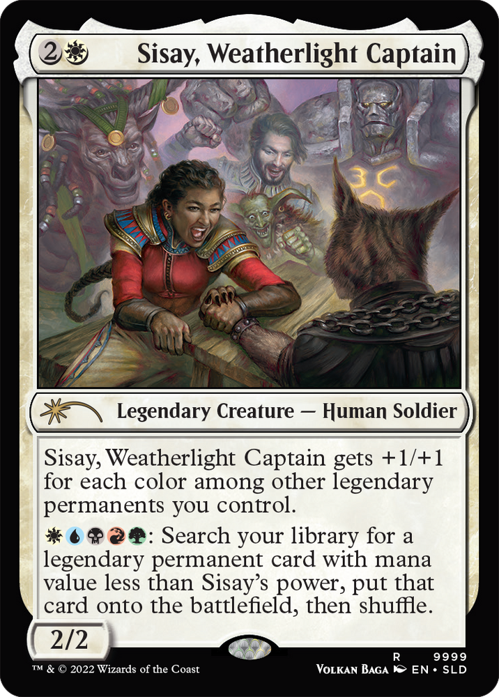 Sisay, Weatherlight Captain [Secret Lair Drop Series] (SLD 9999)