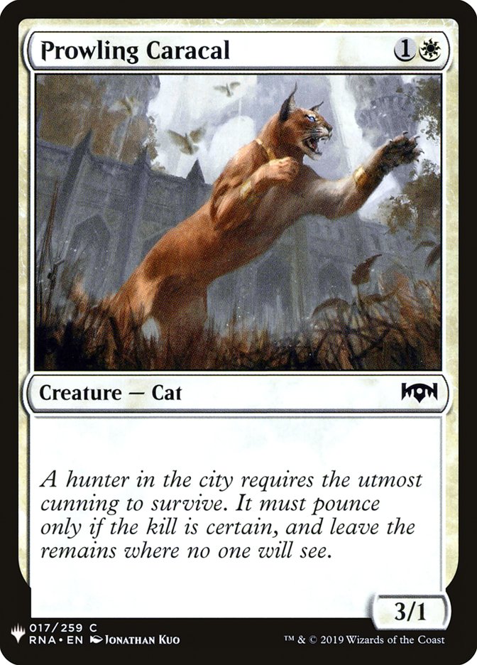 Prowling Caracal [Mystery Booster] (MB1 203)