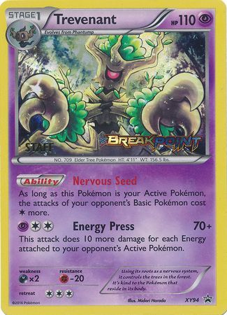 Trevenant (Staff) (XY94) [XY: Black Star Promos]
