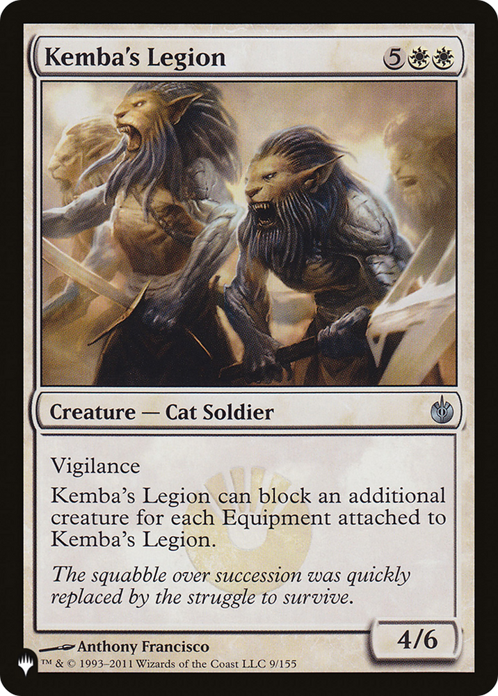 Kemba's Legion [The List] (LMBS 9)