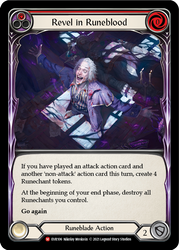 Revel in Runeblood [EVR106] 1st Edition Rainbow Foil