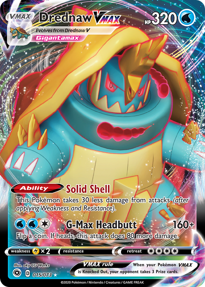 Drednaw VMAX (15/073) [Sword & Shield: Champion's Path]