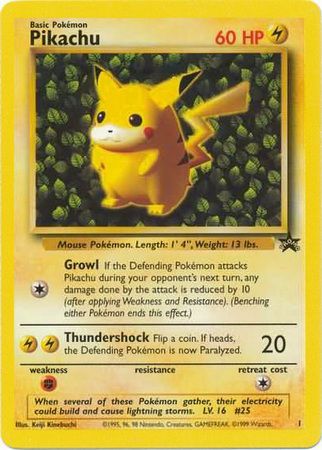 Pikachu (Promo) (1) [Wizards: Black Star Promos]