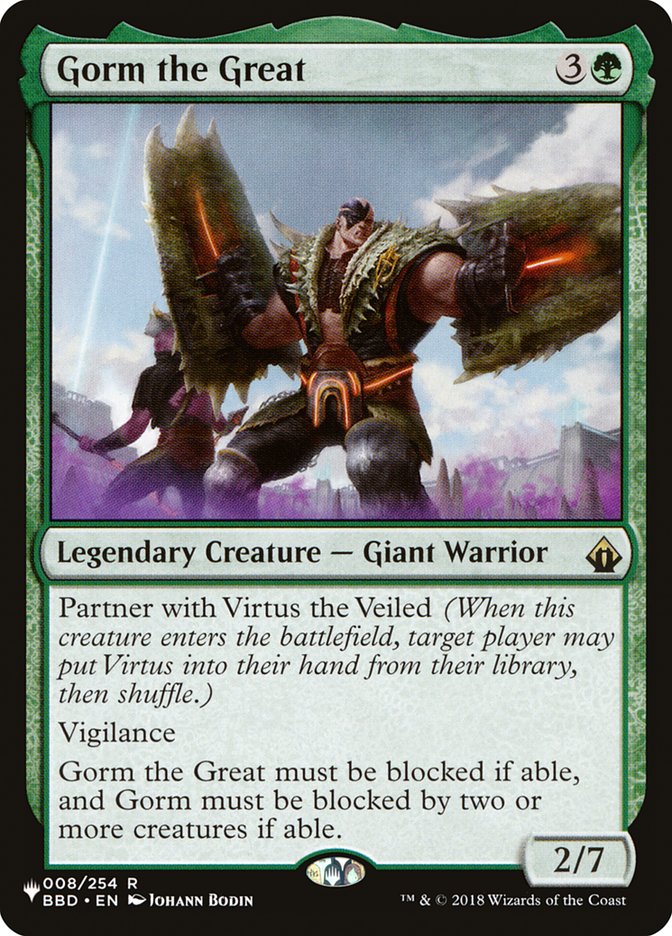 Gorm the Great [The List] (LBBD 8)