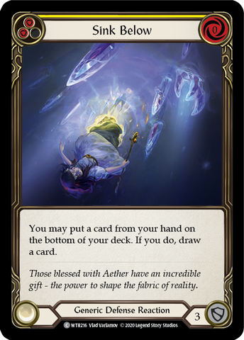 Sink Below (Yellow) [WTR216] Unlimited Normal