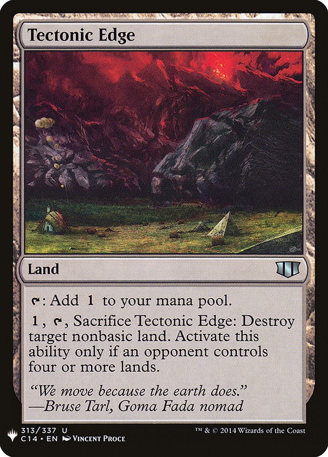 Tectonic Edge [Mystery Booster] (MB1 1690)