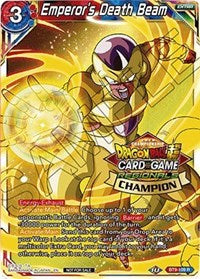 Emperor's Death Beam (Regional Championship 2020) [BT9-109]