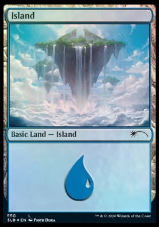 Island (Above the Clouds) (550) [Secret Lair Drop Promos] (PSLD 550)