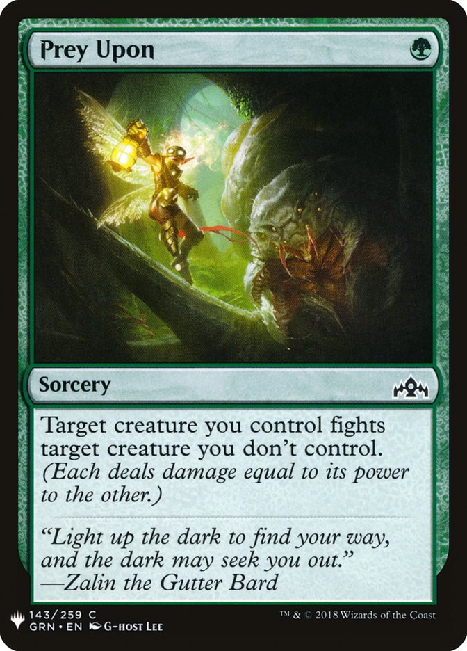 Prey Upon [Mystery Booster] (MB1 1298)