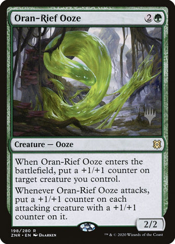 Oran-Rief Ooze (Promo Pack) [Zendikar Rising Promos] (PZNR 198P)