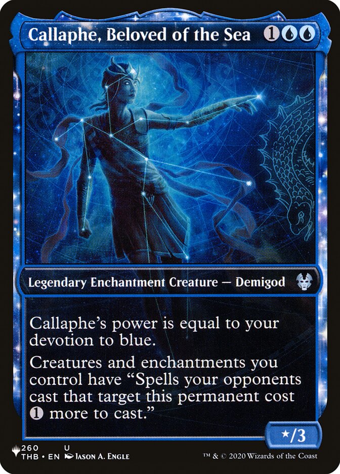 Callaphe, Beloved of the Sea (Showcase) [The List] (LTHB 260)