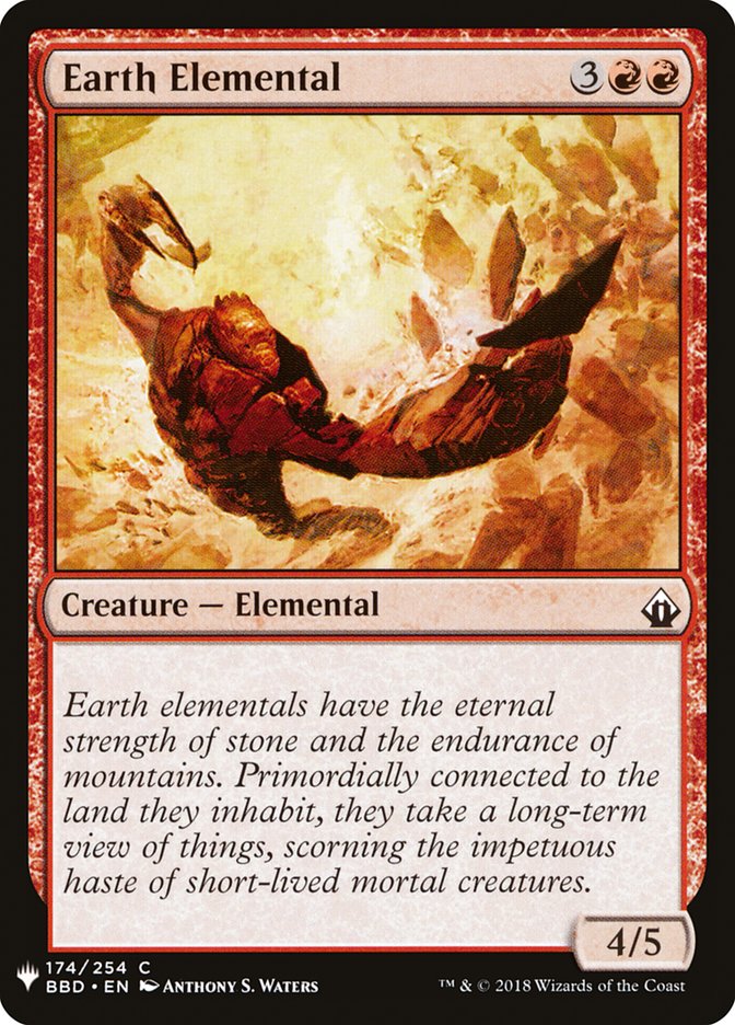 Earth Elemental [Mystery Booster] (MB1 914)