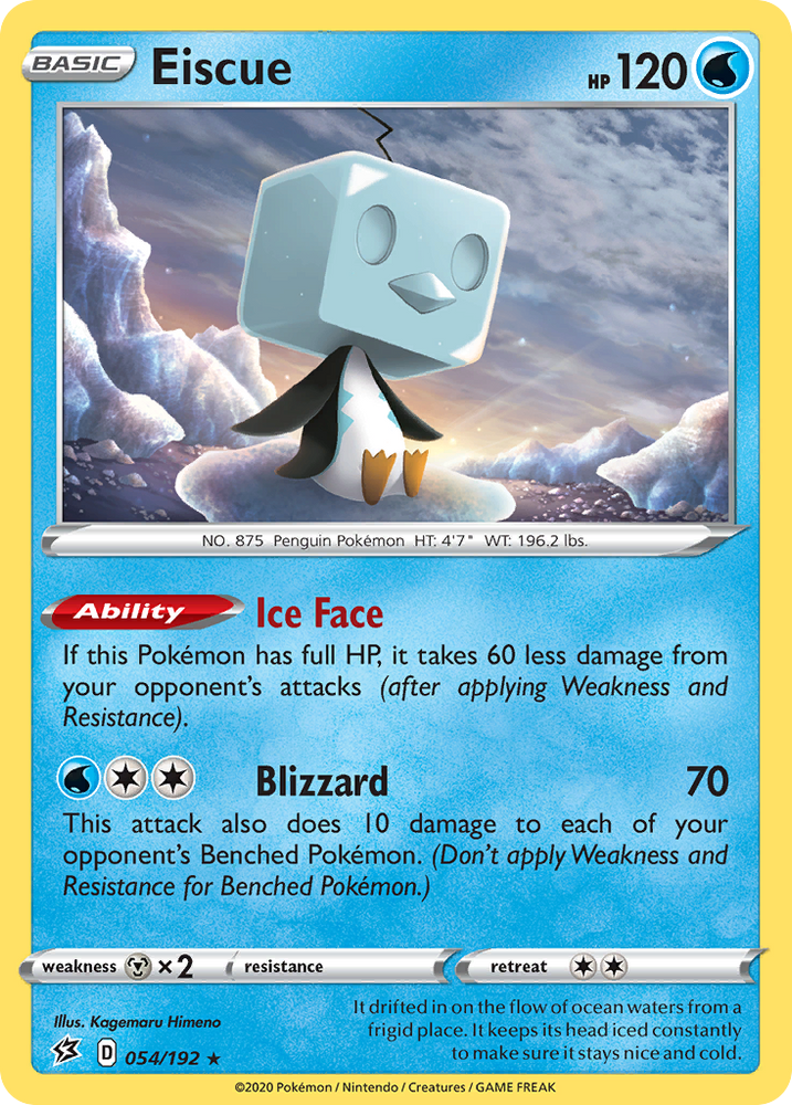 Eiscue (54/192) [Sword & Shield: Rebel Clash]