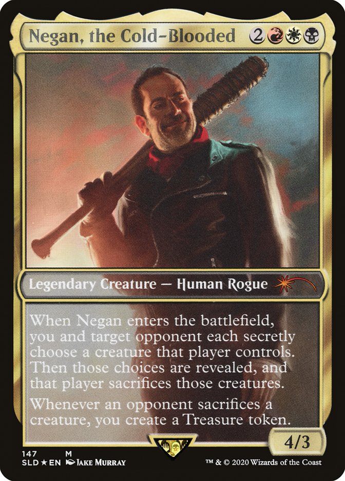 Negan, the Cold-Blooded [Secret Lair Drop Series] (SLD 147)