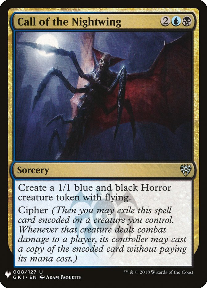 Call of the Nightwing [Mystery Booster] (MB1 1405)