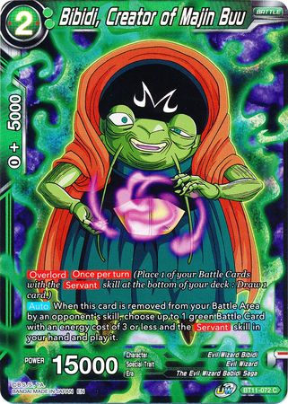 Bibidi, Creator of Majin Buu [BT11-072]