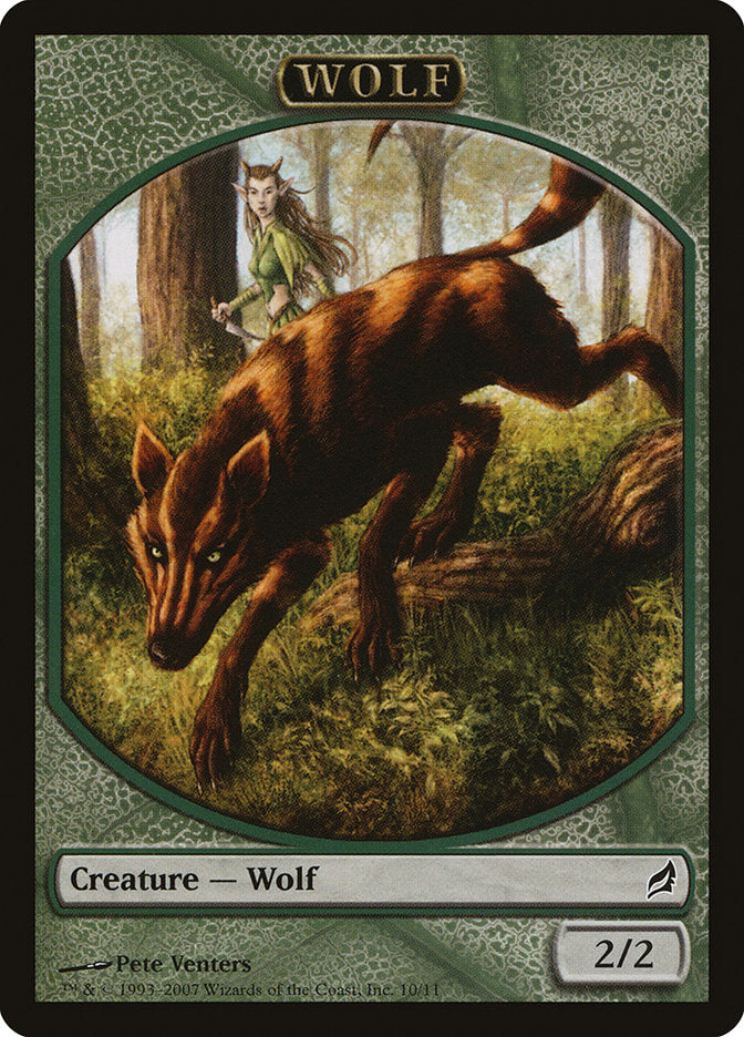 Wolf [Lorwyn Tokens] (TLRW 10)