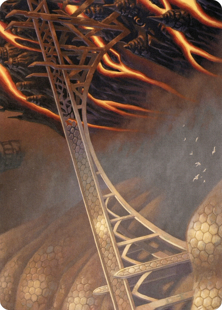 Rustvale Bridge Art Card [Modern Horizons 2 Art Series] (AMH2 77)