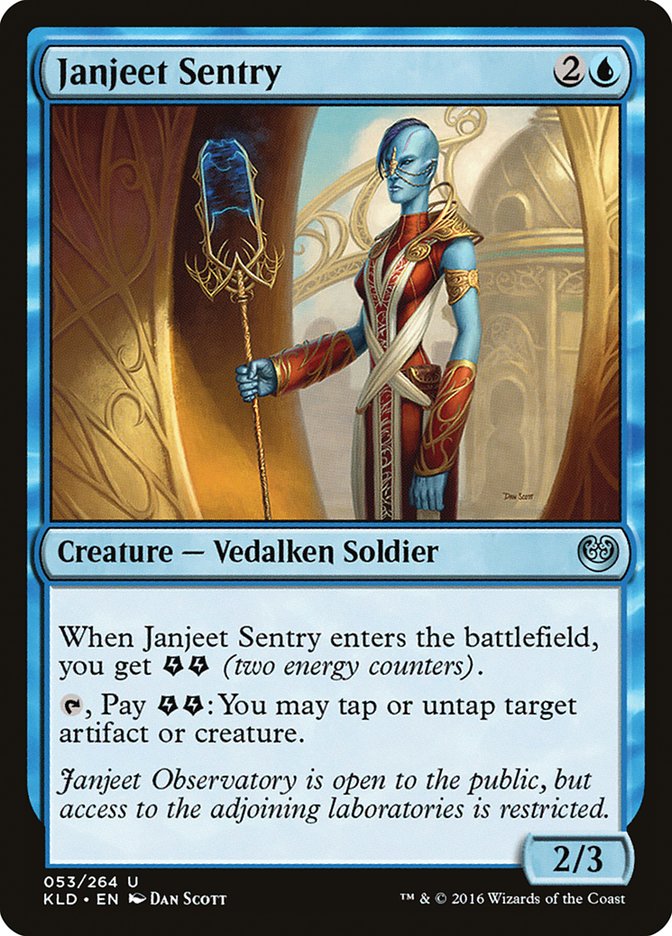 Janjeet Sentry [Kaladesh] (KLD 53)