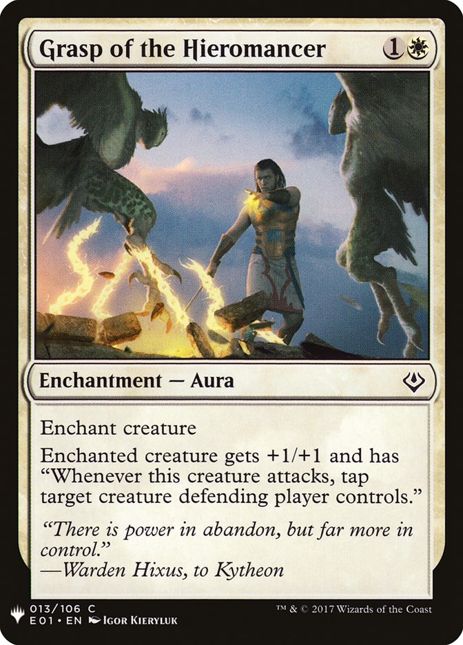 Grasp of the Hieromancer [Mystery Booster] (MB1 127)