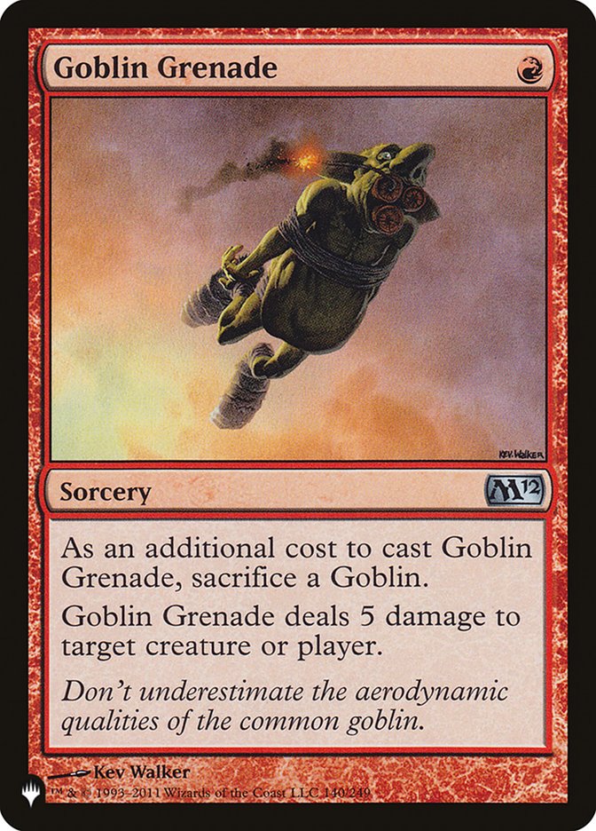 Goblin Grenade [The List] (LM12 140)