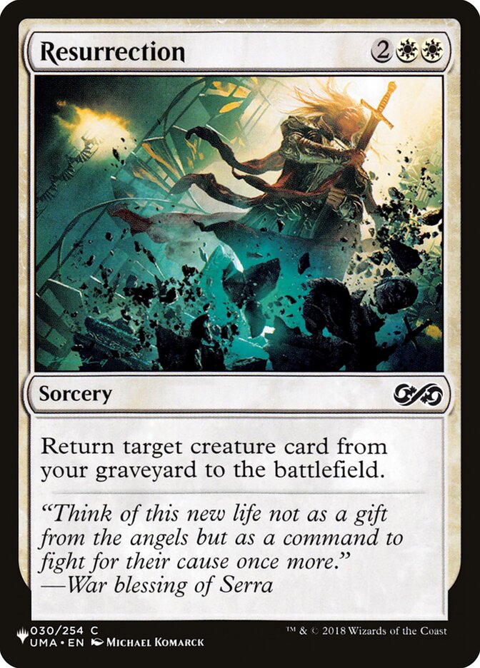 Resurrection [The List] (LUMA 30)