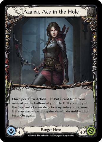 Azalea, Ace in the Hole [HER010-P] 1st Edition Cold Foil