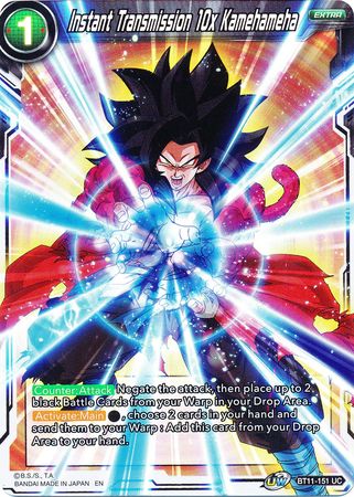 Instant Transmission 10x Kamehameha [BT11-151]