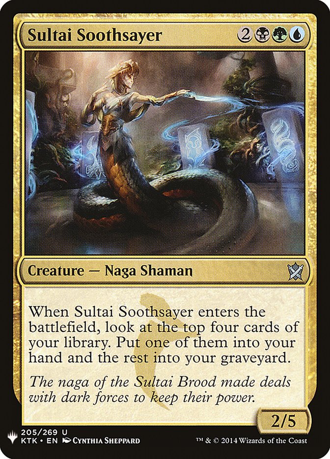 Sultai Soothsayer [Mystery Booster] (MB1 1492)
