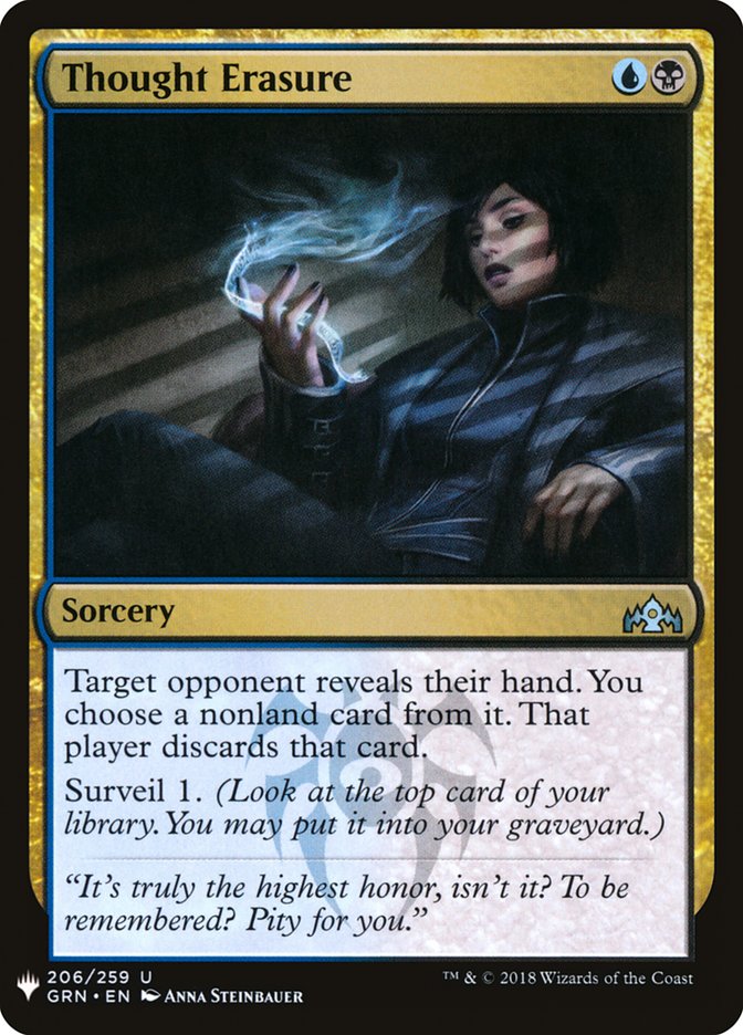 Thought Erasure [Mystery Booster] (MB1 1496)