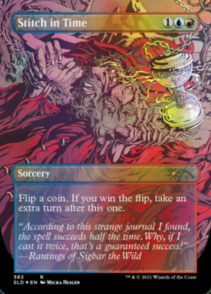 Stitch in Time // Stitch in Time (Borderless) [Secret Lair Drop Series] (SLD 382)