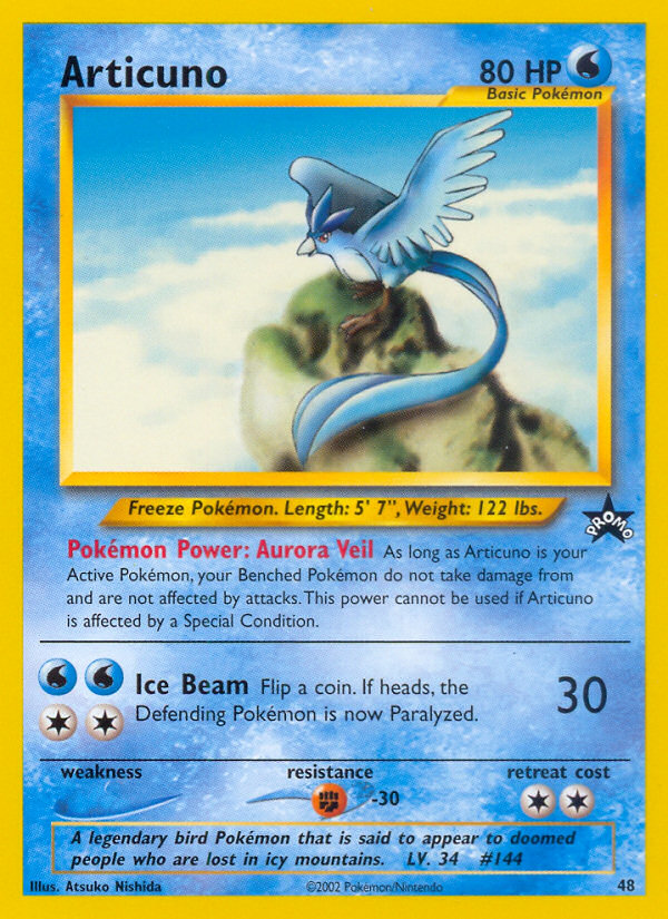 Articuno (48) [Wizards: Black Star Promos]