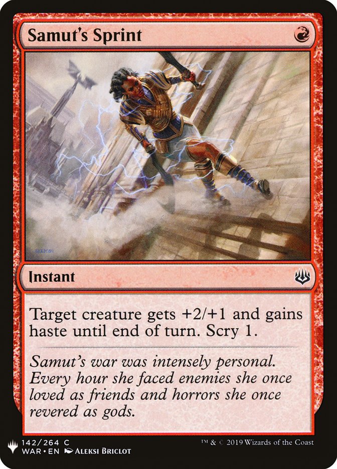Samut's Sprint [Mystery Booster] (MB1 1050)